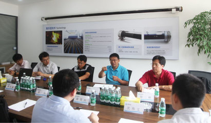 熱烈歡迎中科院電工所王志峰老師團隊來訪考察和交流